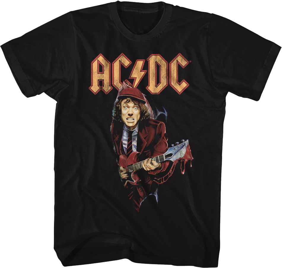 Front & Back 1996 Tour ACDC Shirt