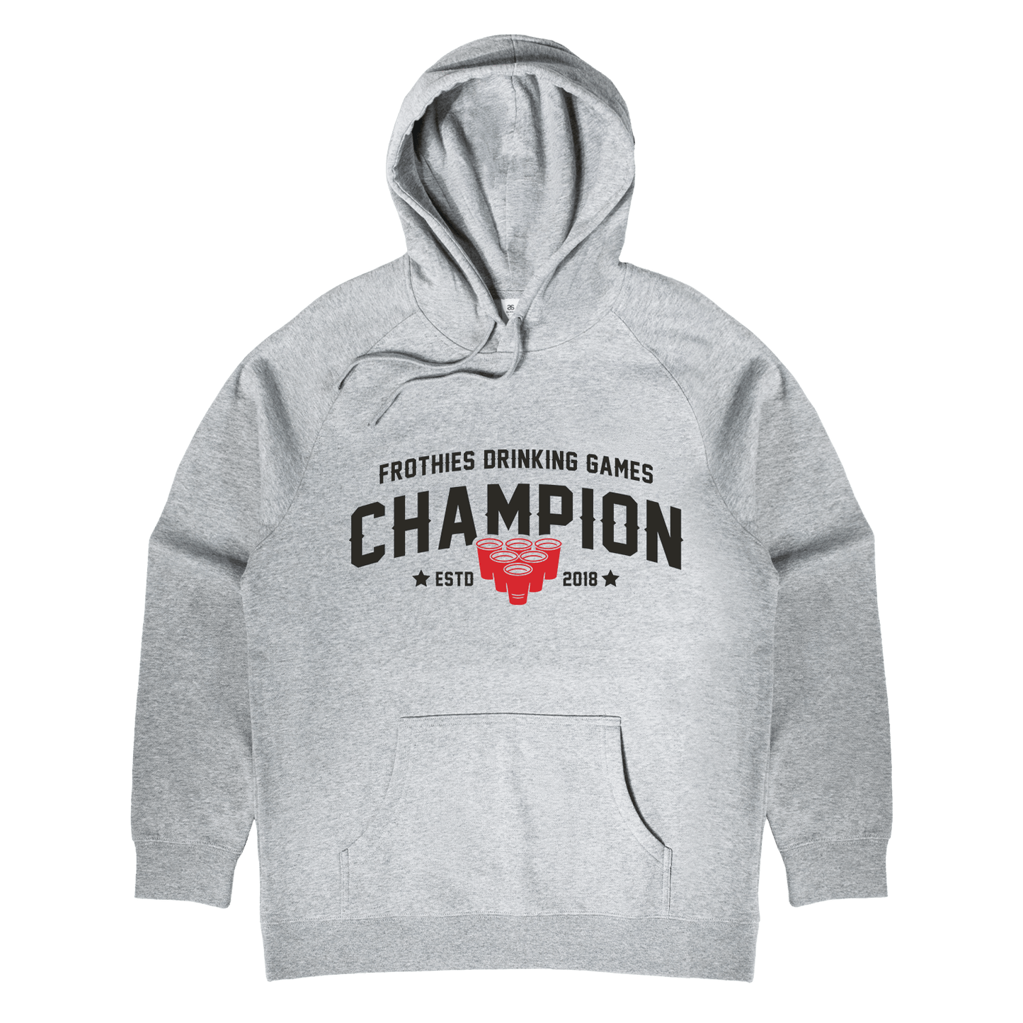 Frothies Champion Hoodie Grey