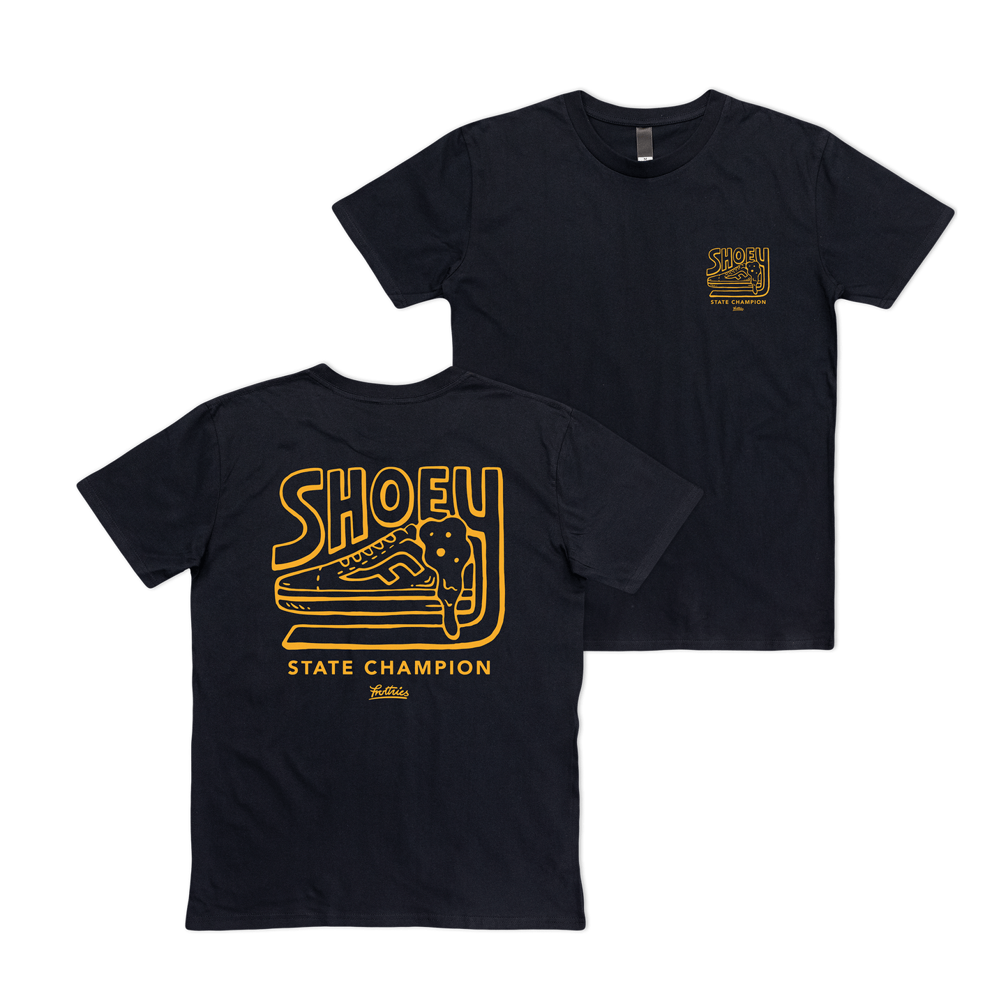 Shoey State Champion Tee Black