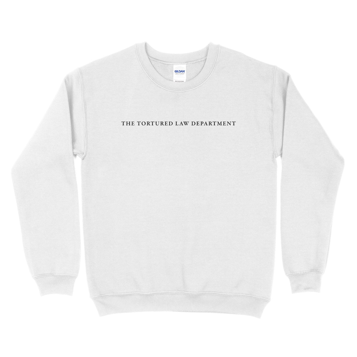 The Tortured Law Department Sweatshirt - Small Text