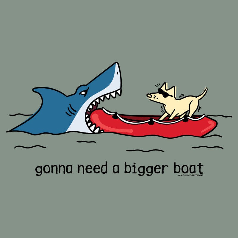 Gonna Need A Bigger Boat - Classic Long-Sleeve T-Shirt