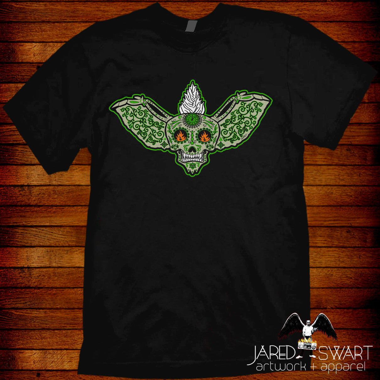 Gremlins T-Shirt Stripe Sugar Skull Calavera inspired by the 1984 classic movie