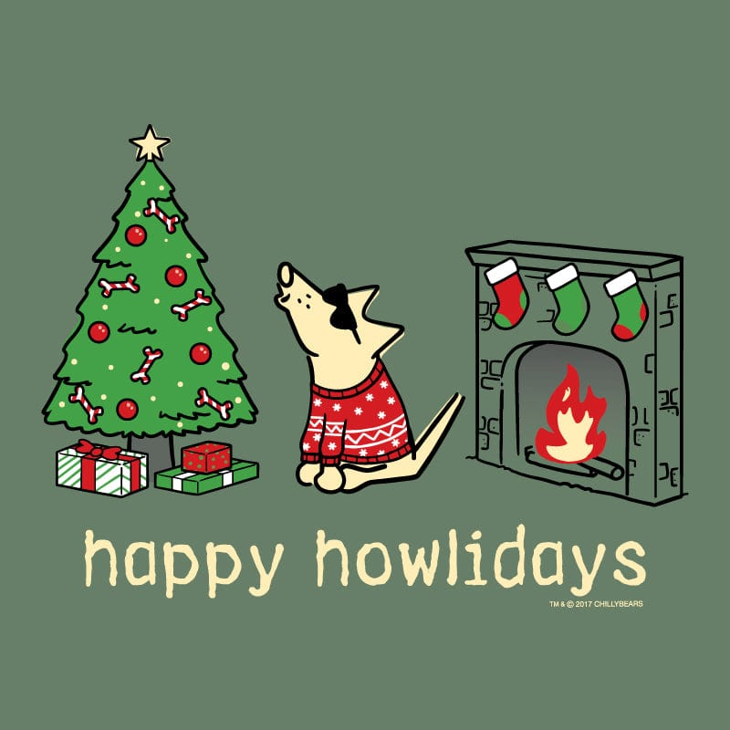 Happy Howlidays - Classic Long-Sleeve T-Shirt