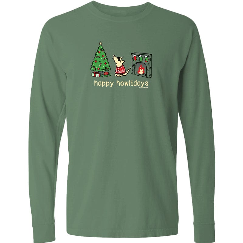 Happy Howlidays - Classic Long-Sleeve T-Shirt