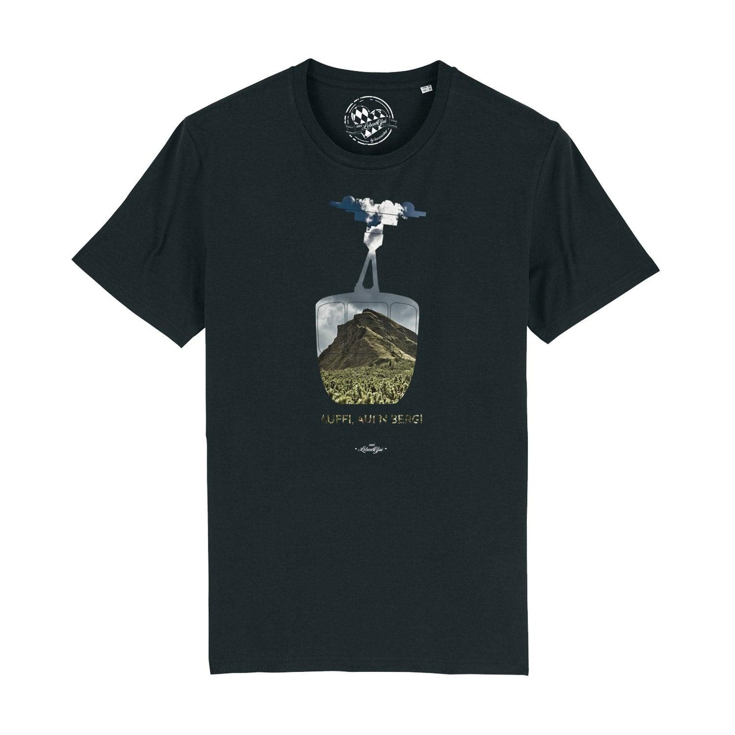 Herren T-Shirt "Auffi, aufn Berg!"