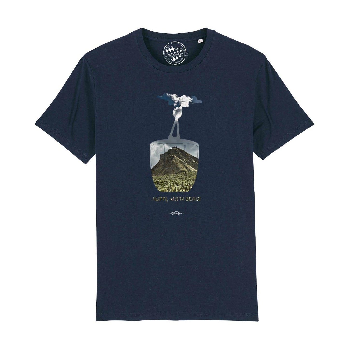 Herren T-Shirt "Auffi, aufn Berg!"