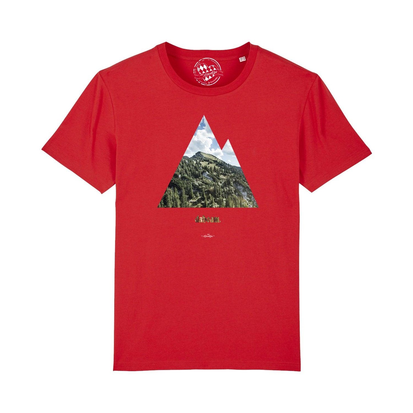 Herren T-Shirt "dahoam"