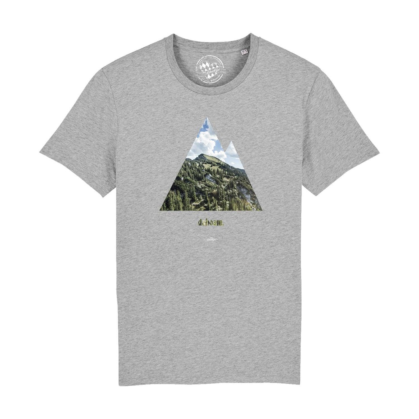 Herren T-Shirt "dahoam"