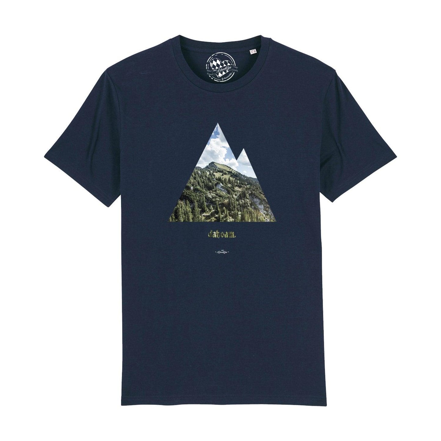 Herren T-Shirt "dahoam"