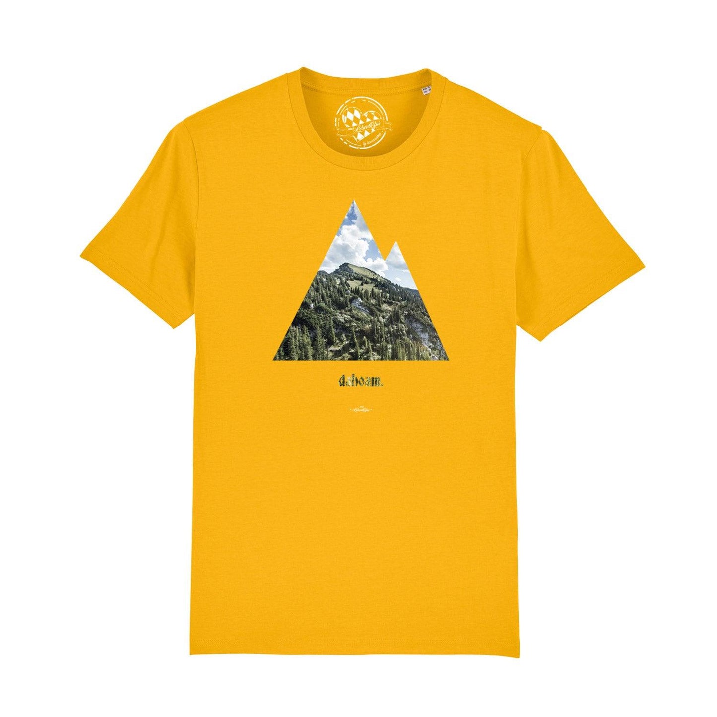 Herren T-Shirt "dahoam"