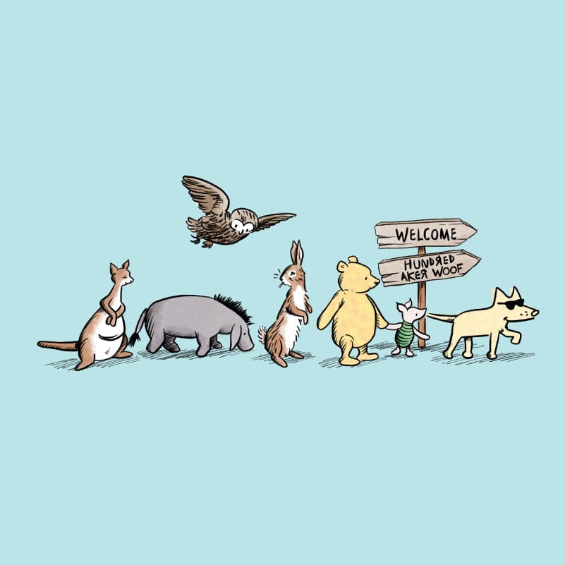 Hundred Acre Woof - Classic Tee