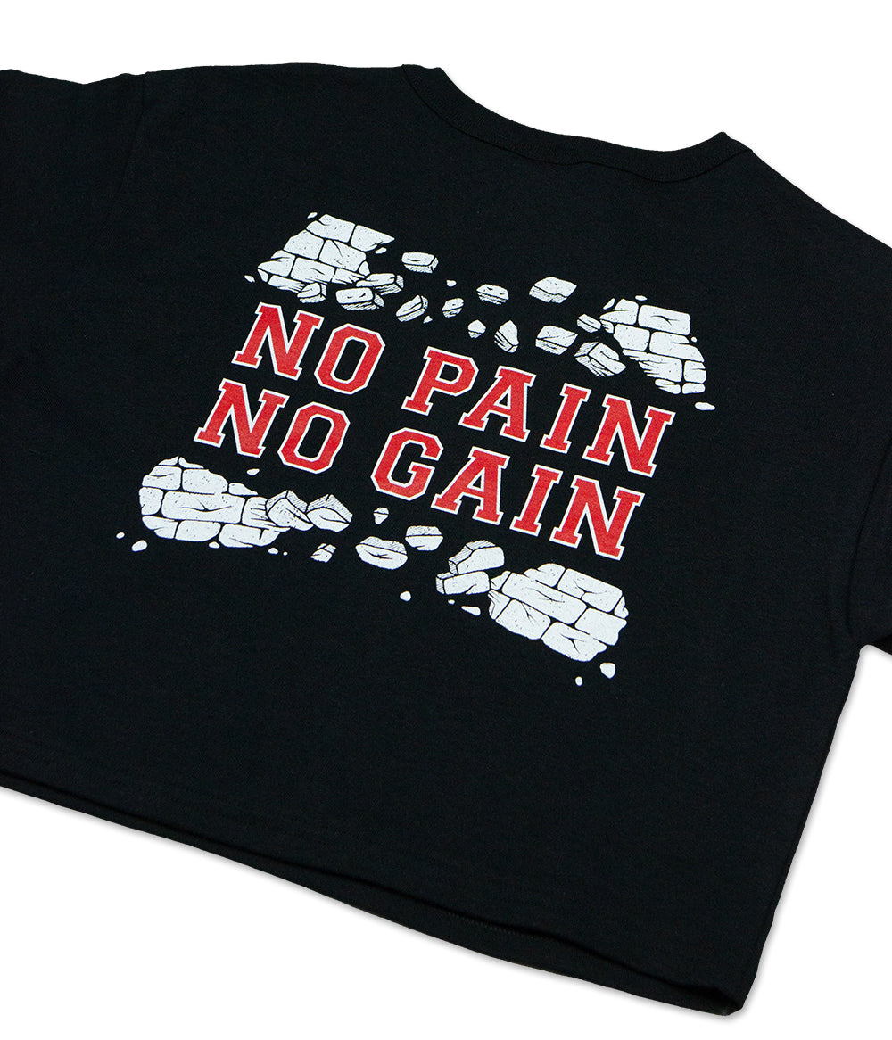 Lorna Shore No Pain No Gain Champion Womens Crop Shirt (b)