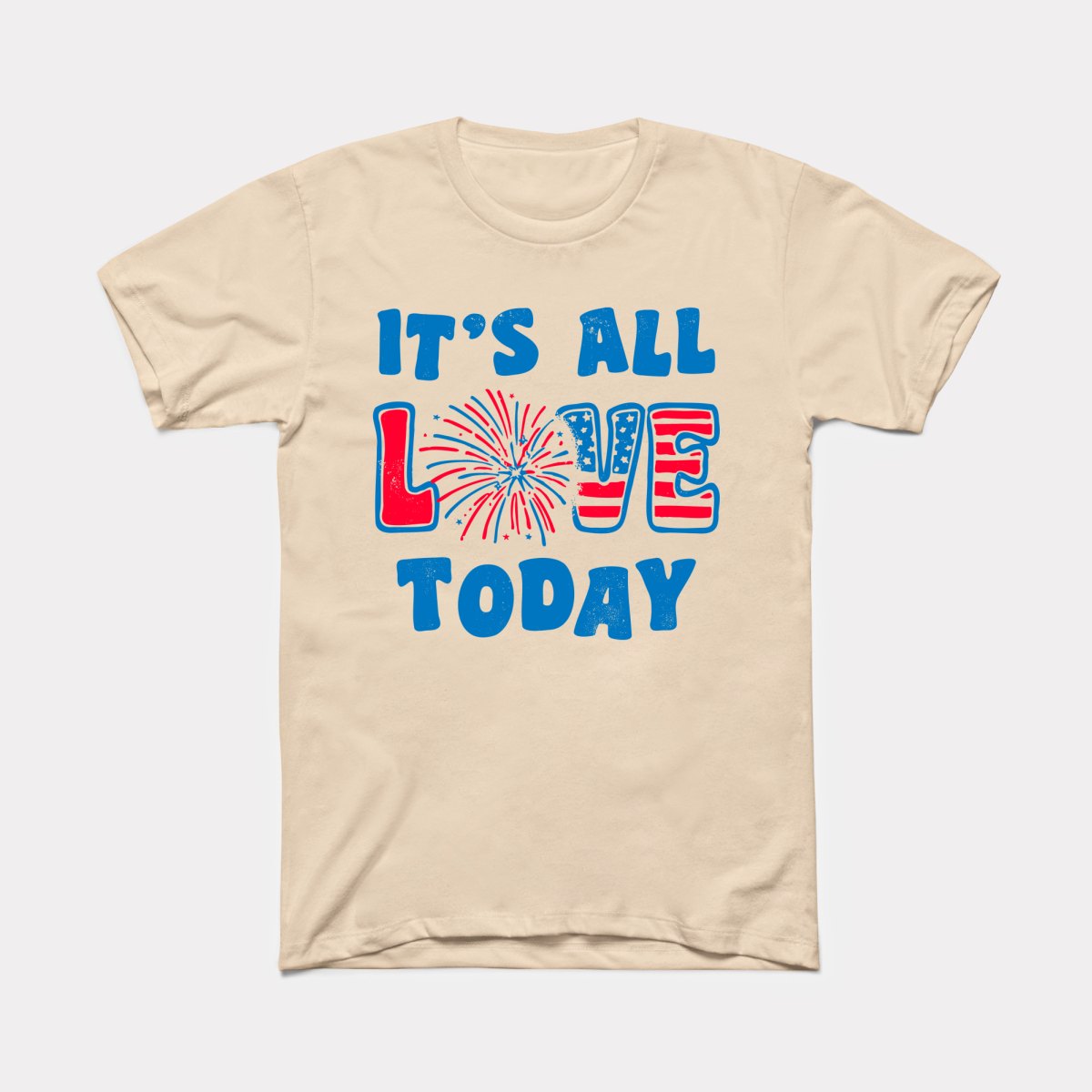 It's All Love Today - Adult Unisex Tee
