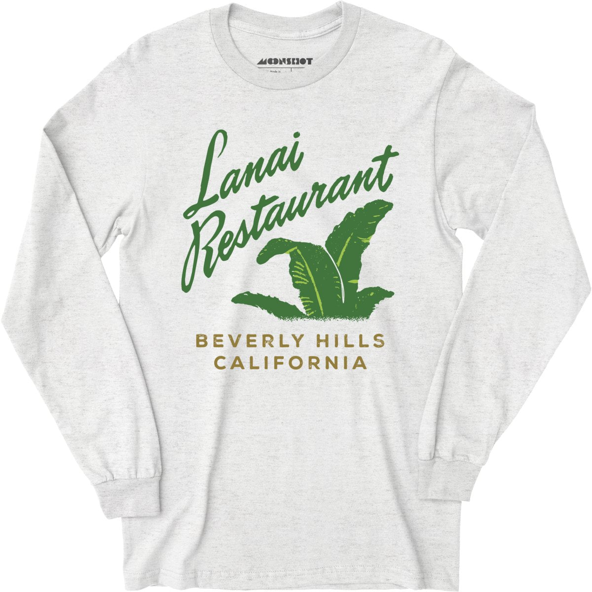 Lanai - Beverly Hills, CA - Vintage Restaurant - Long Sleeve T-Shirt