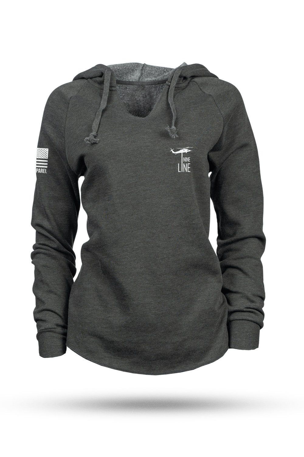 Don't Tread on Me - Lightweight Women's V-Neck Hoodie