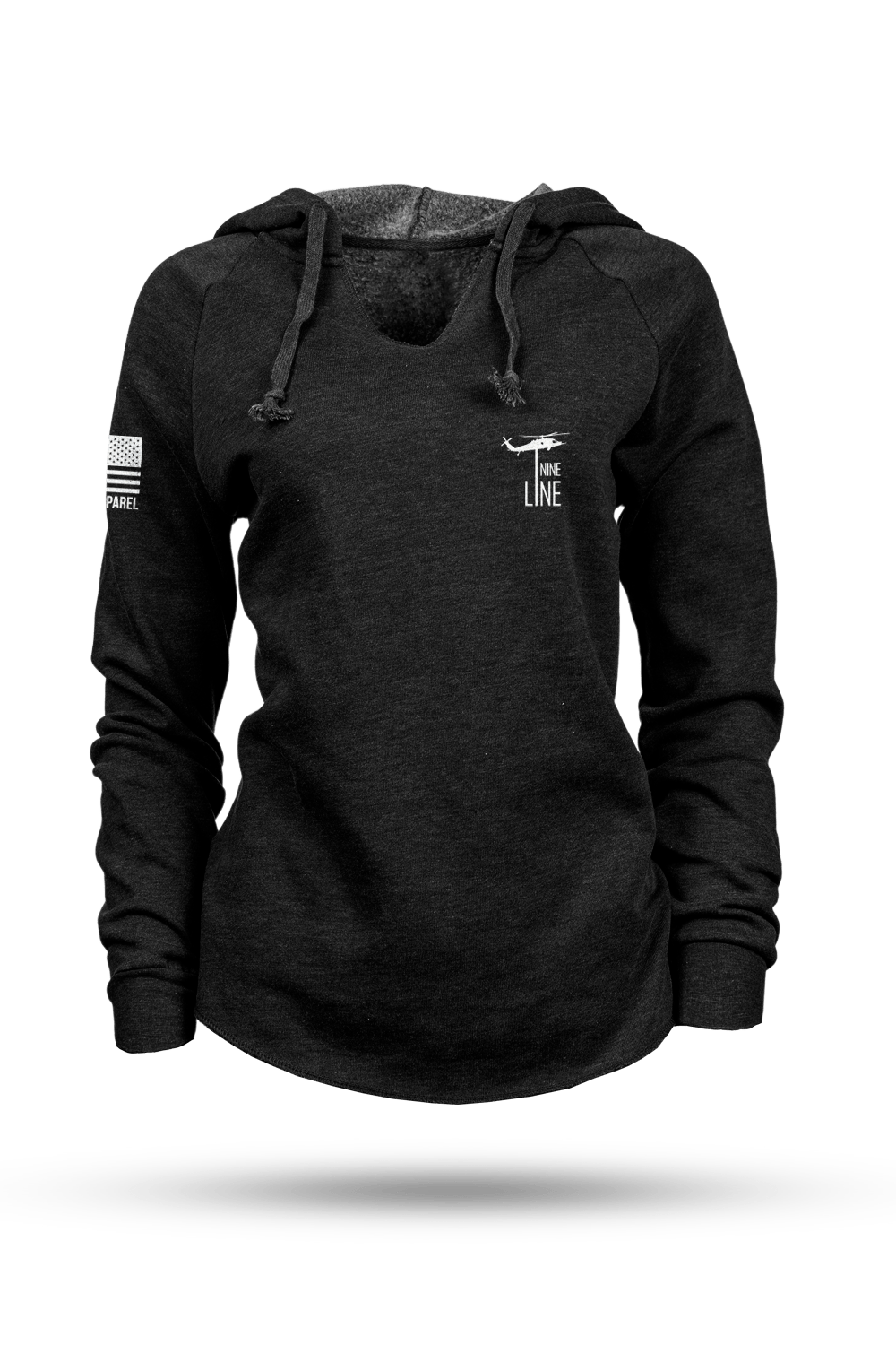 Don't Tread on Me - Lightweight Women's V-Neck Hoodie