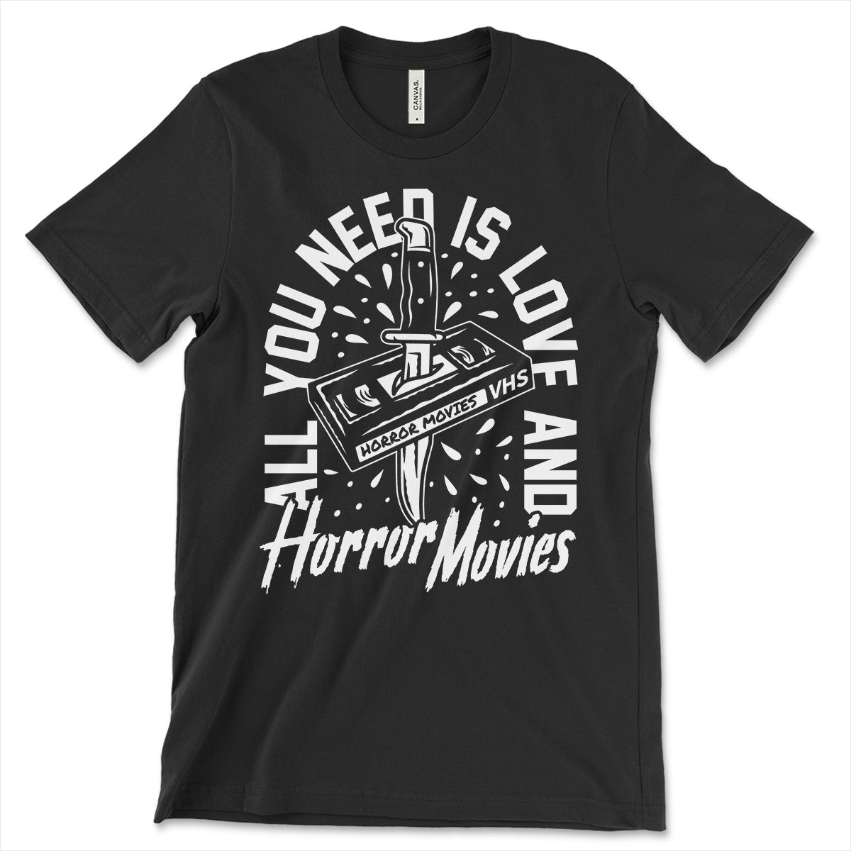 Love And Horror Movies Shirt