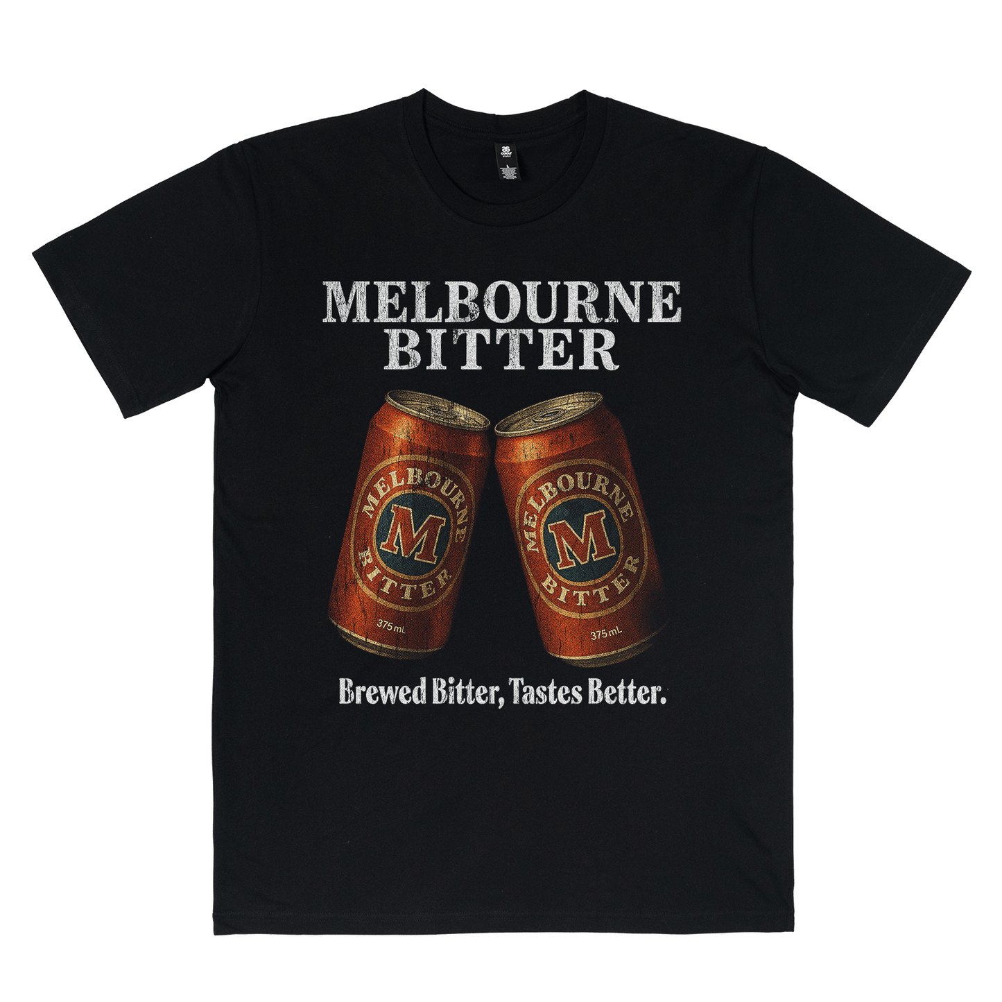 Melbourne Bitter Vintage Tee Black