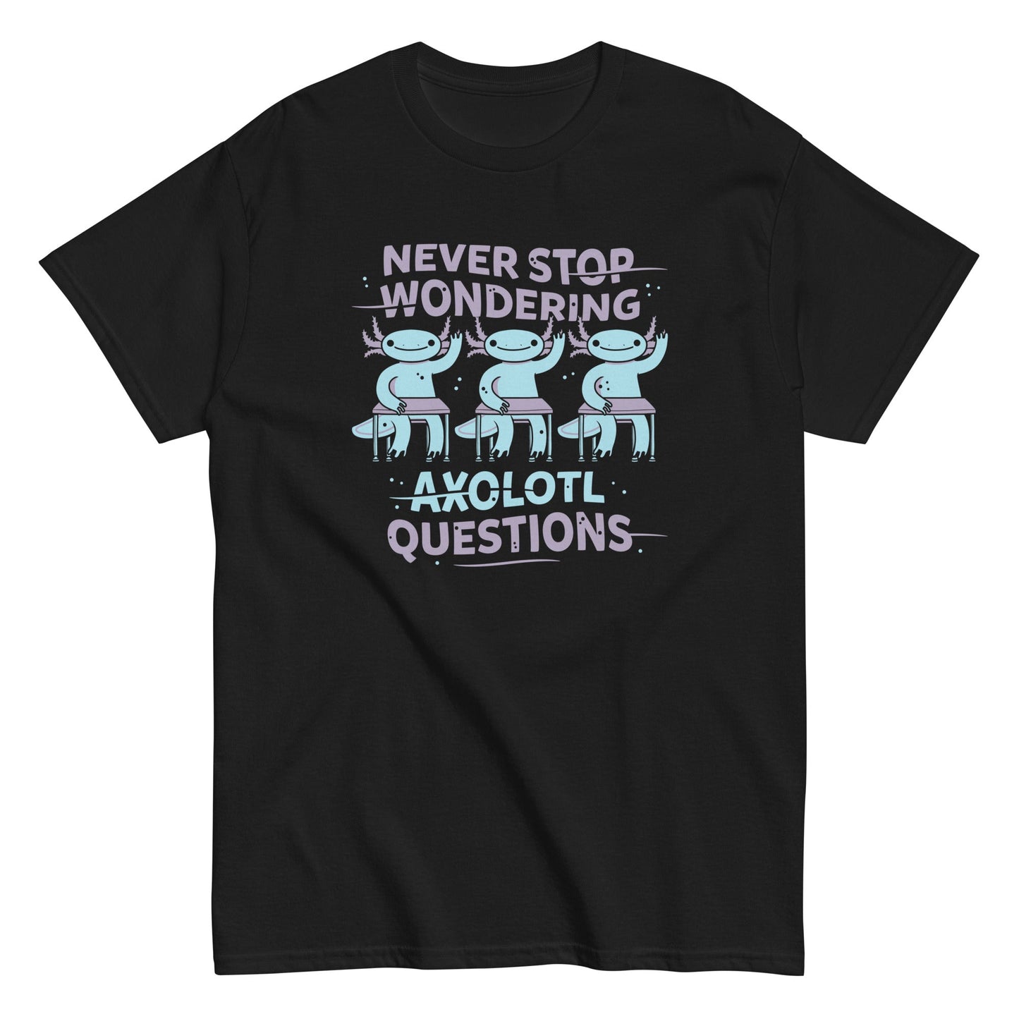 Axolotl Questions Men's Classic Tee