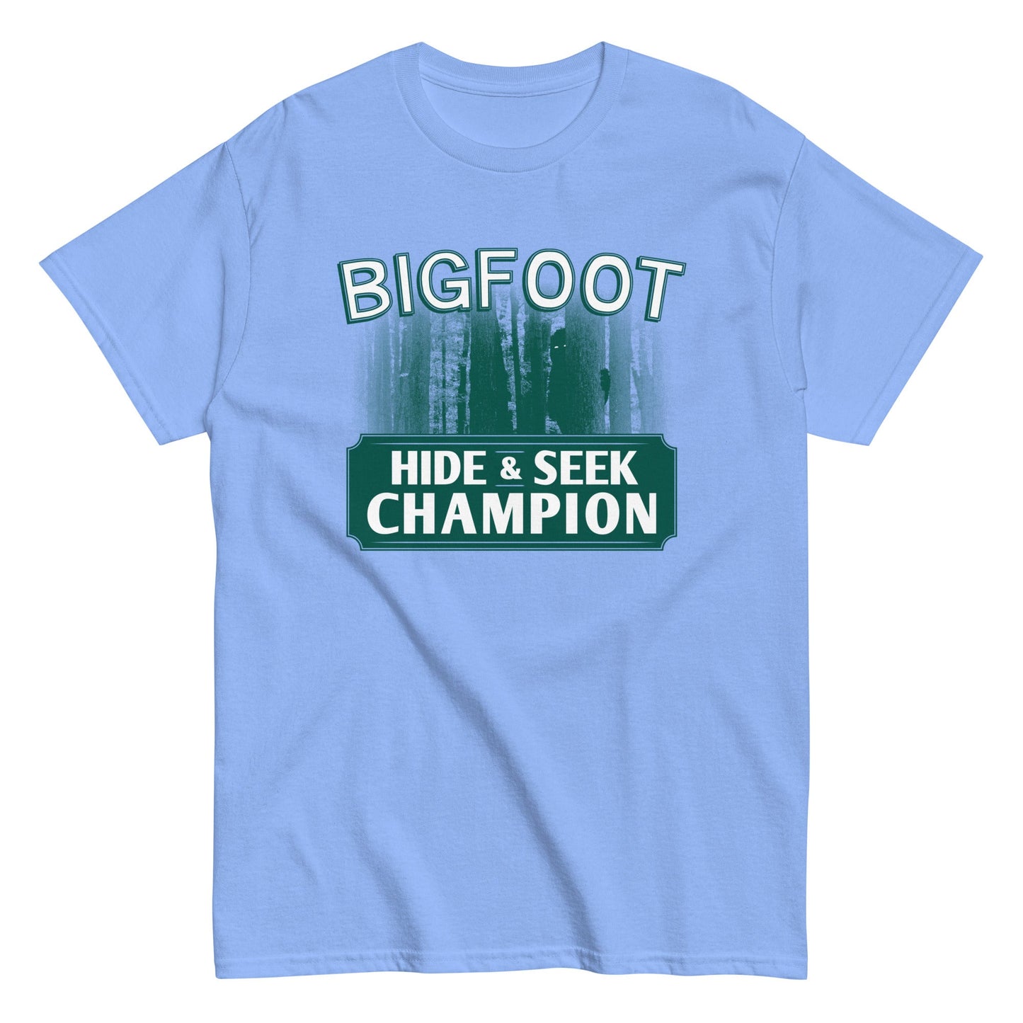 Bigfoot Hide And Seek Champion Men's Classic Tee