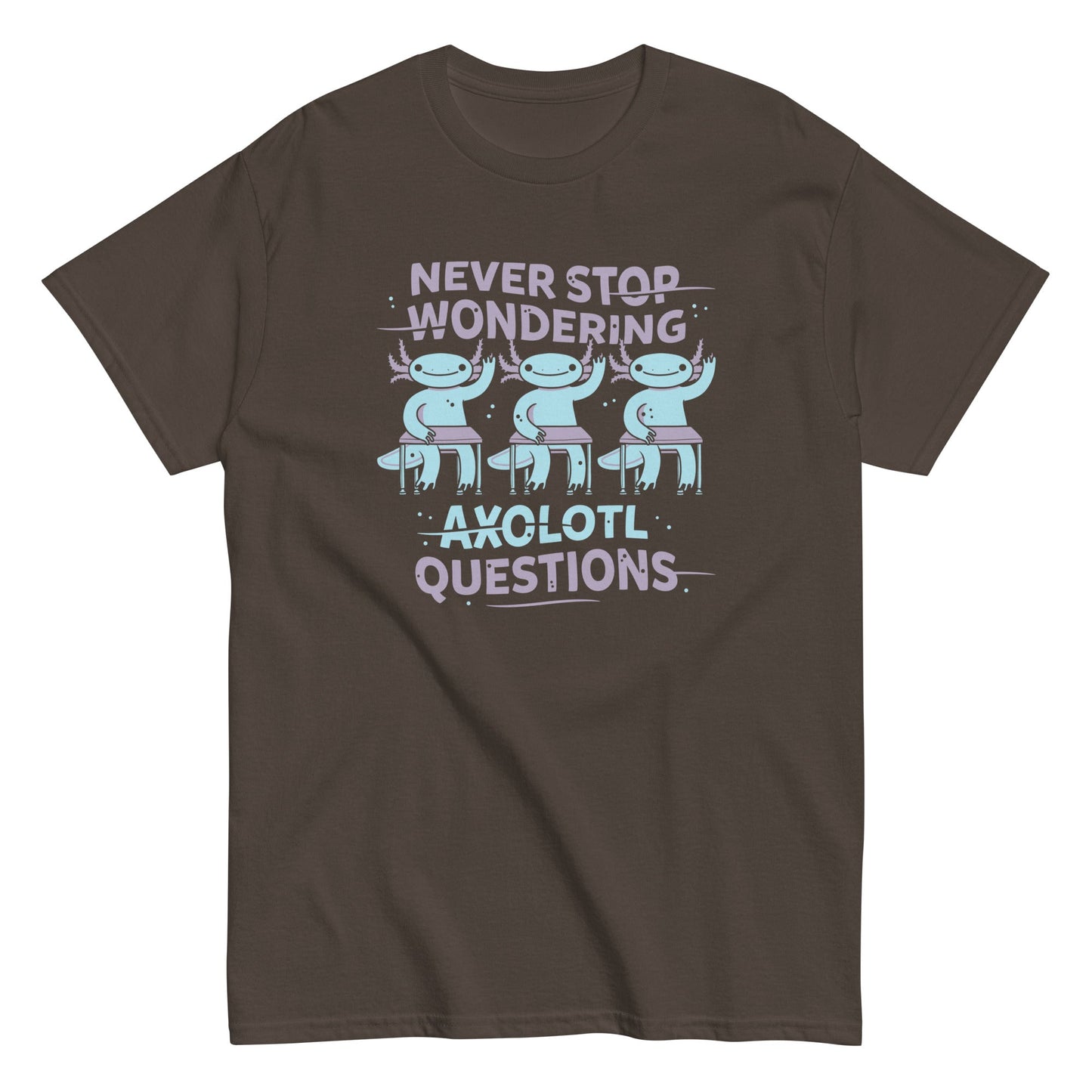 Axolotl Questions Men's Classic Tee