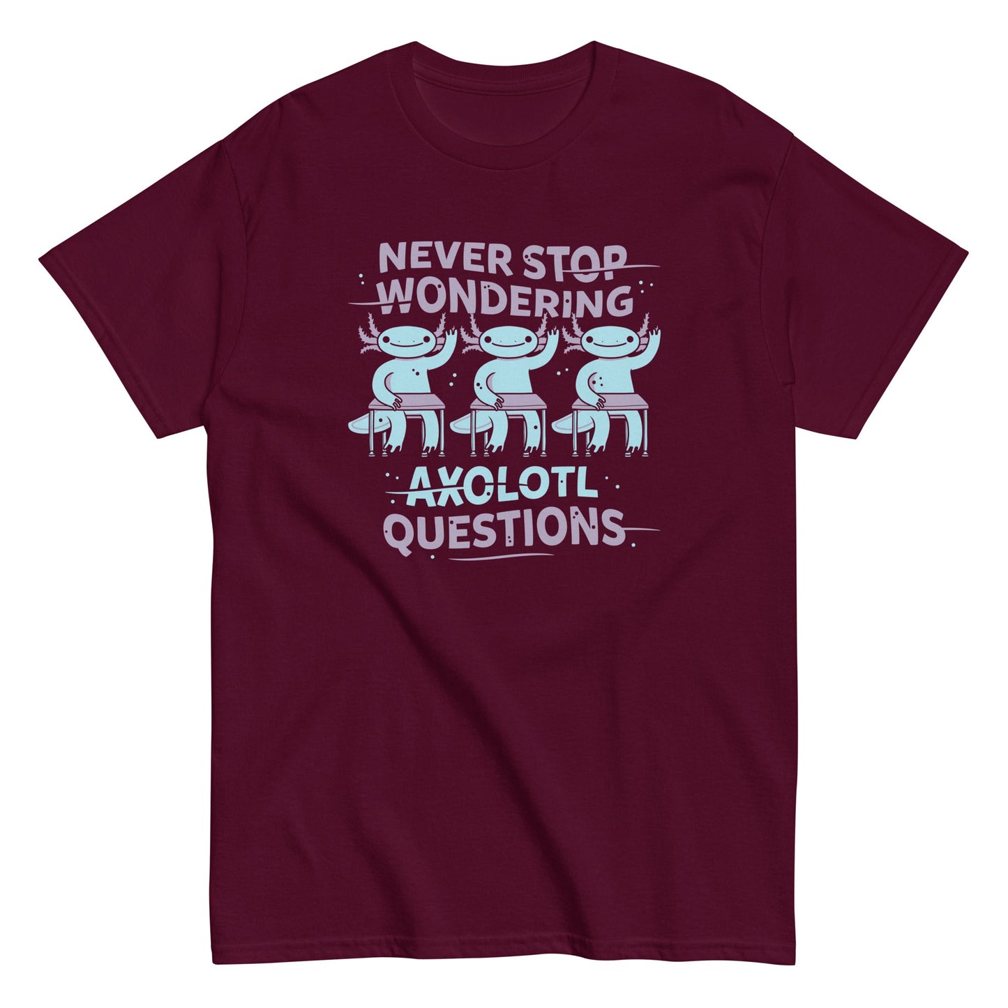 Axolotl Questions Men's Classic Tee