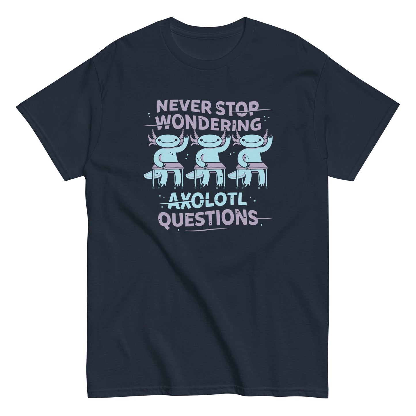 Axolotl Questions Men's Classic Tee