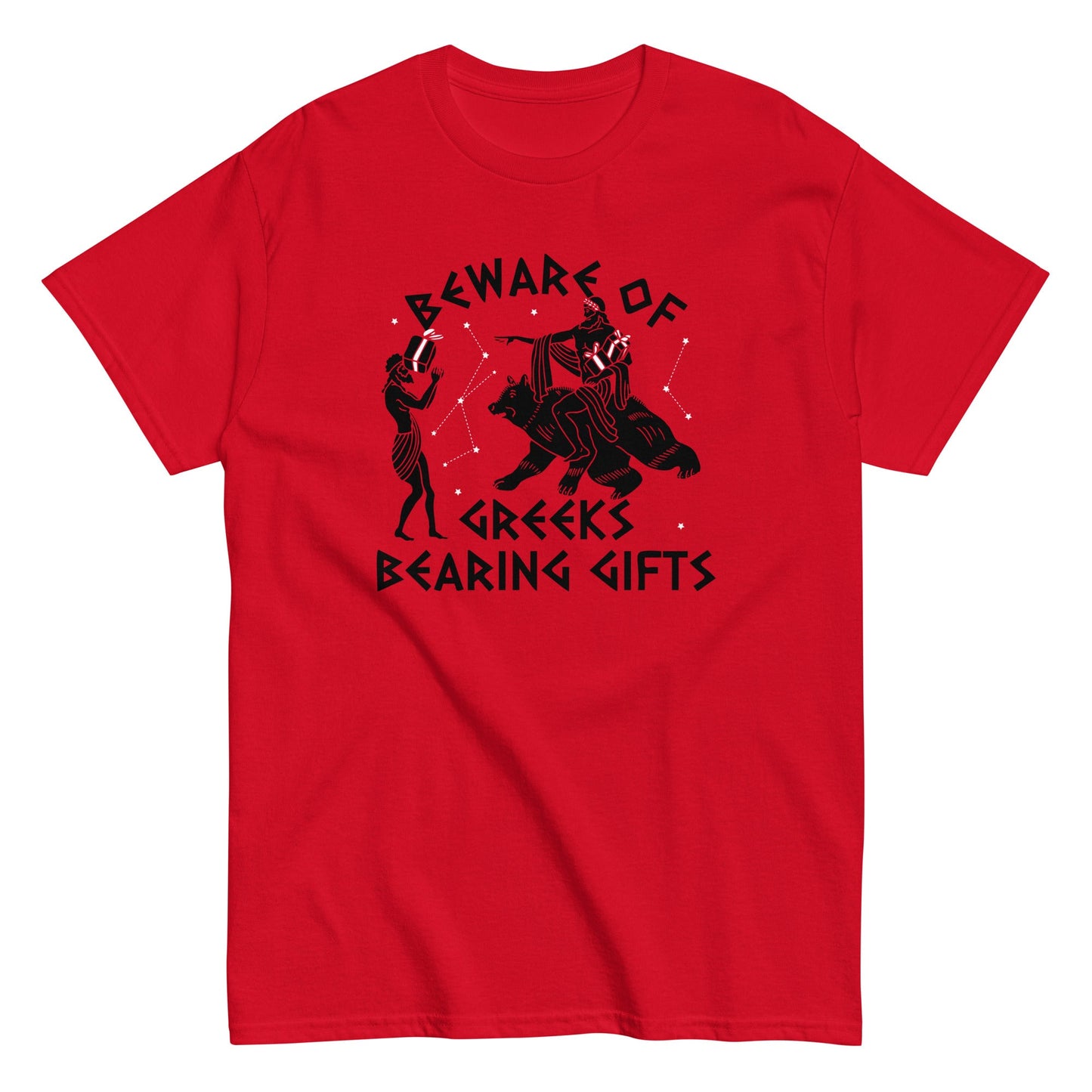 Beware Of Greeks Bearing Gifts Men's Classic Tee