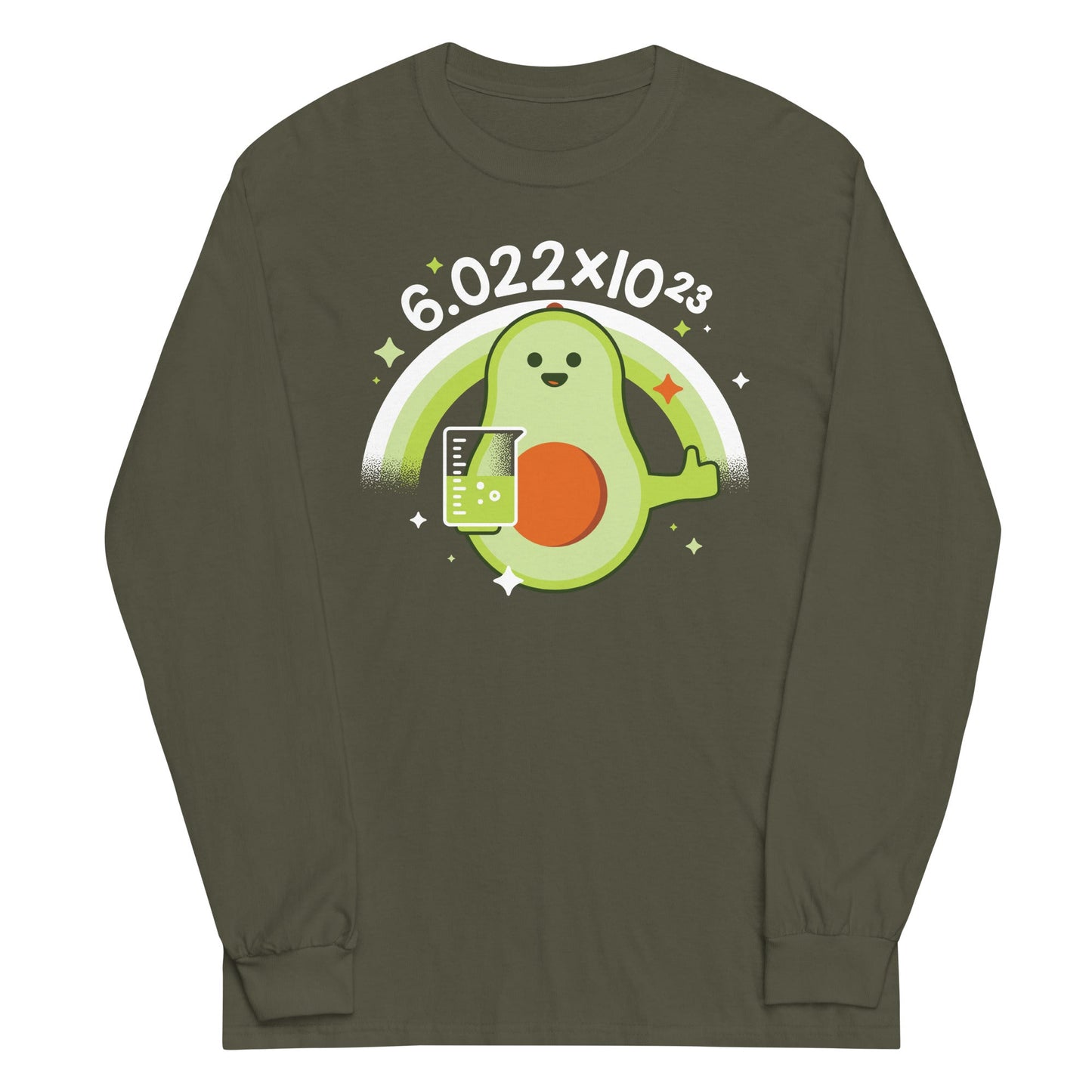 Avogadro's Number Unisex Long Sleeve Tee