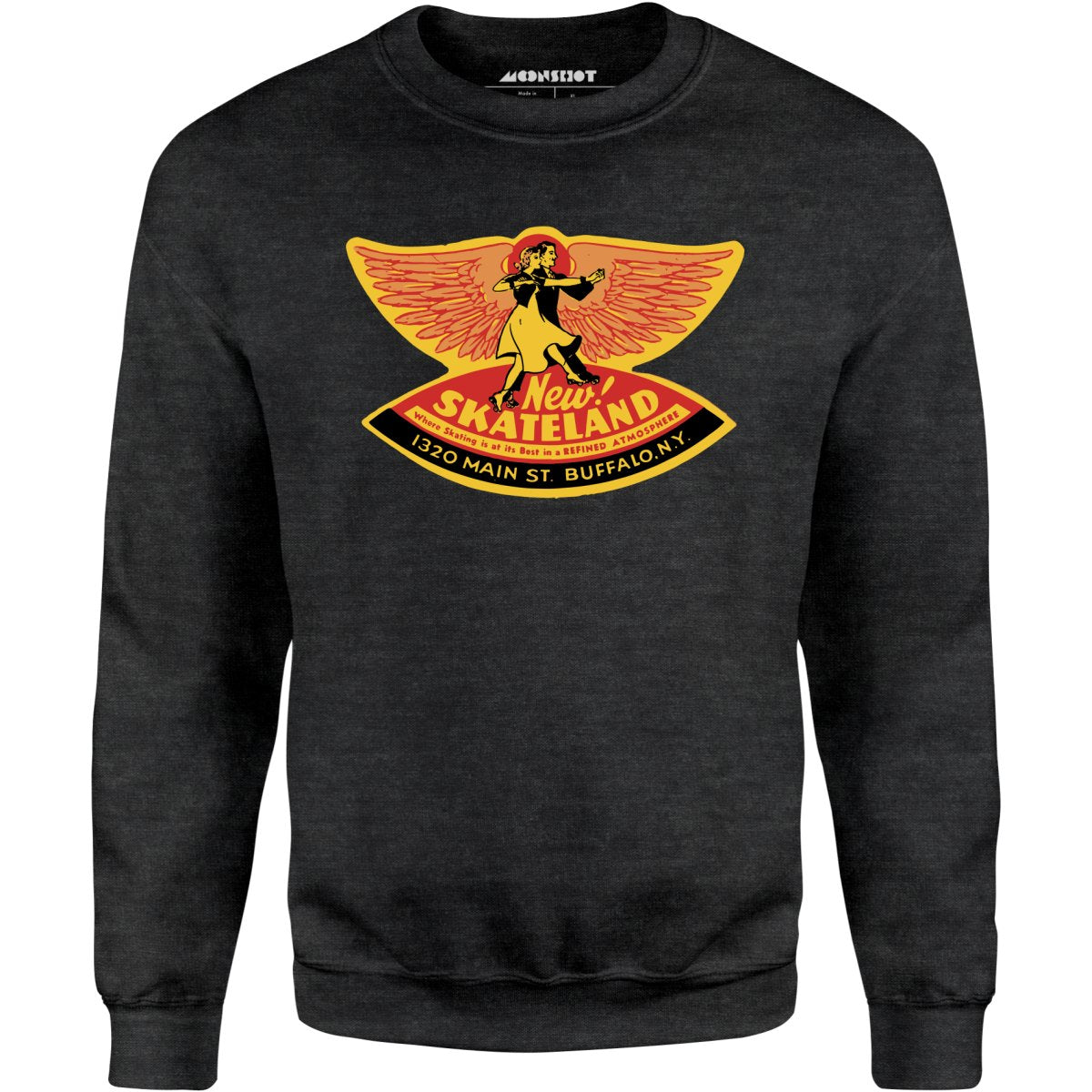 New Skateland - Buffalo, NY - Vintage Roller Rink - Unisex Sweatshirt