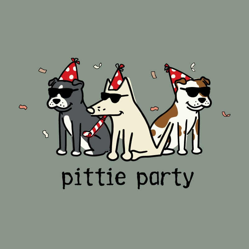 Pittie Party - Classic Long-Sleeve T-Shirt