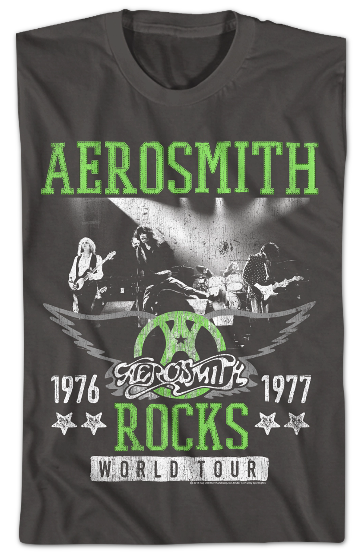 Rocks World Tour Aerosmith T-Shirt