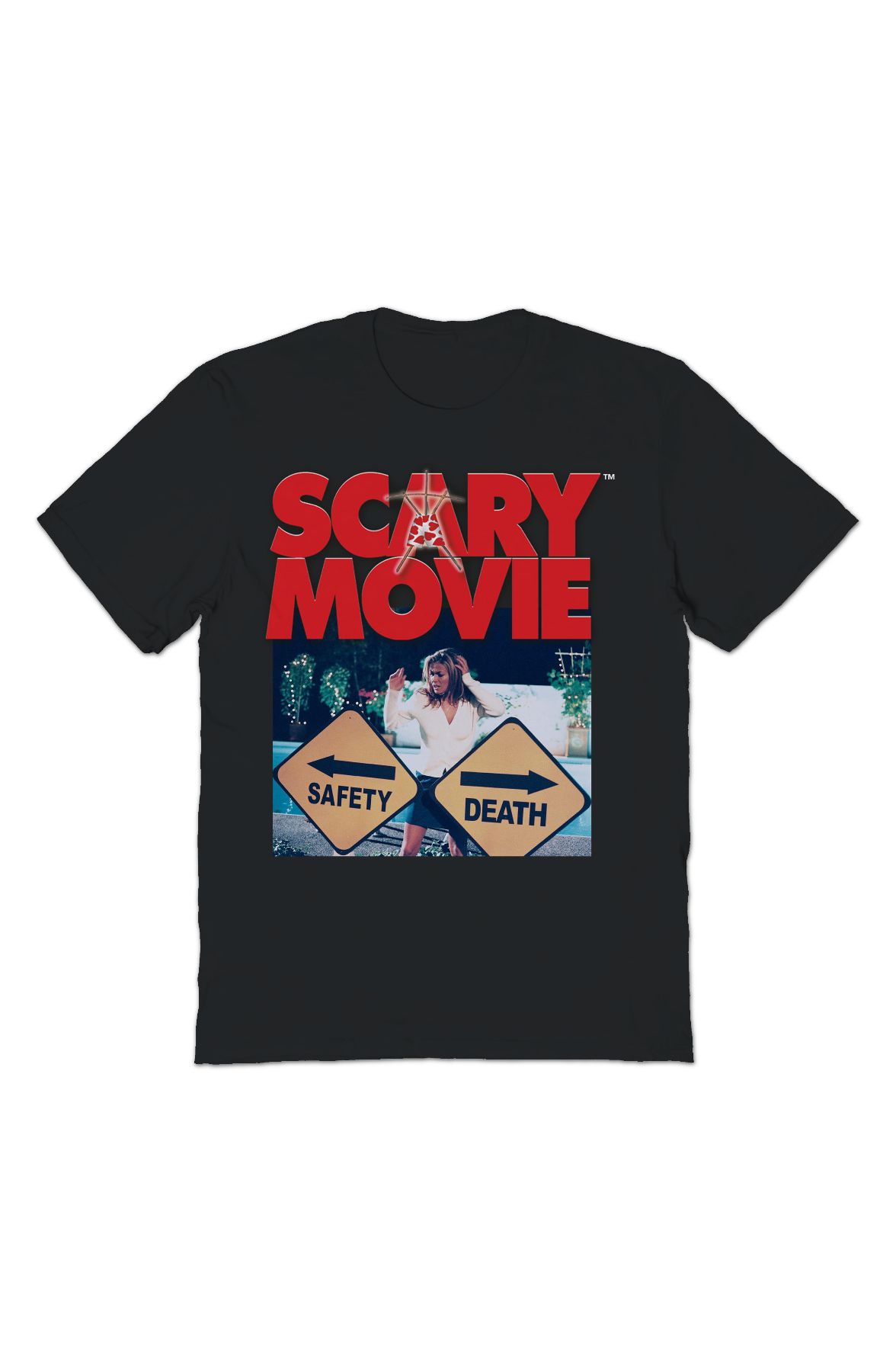 Safety & Death Scary Movie T-Shirt