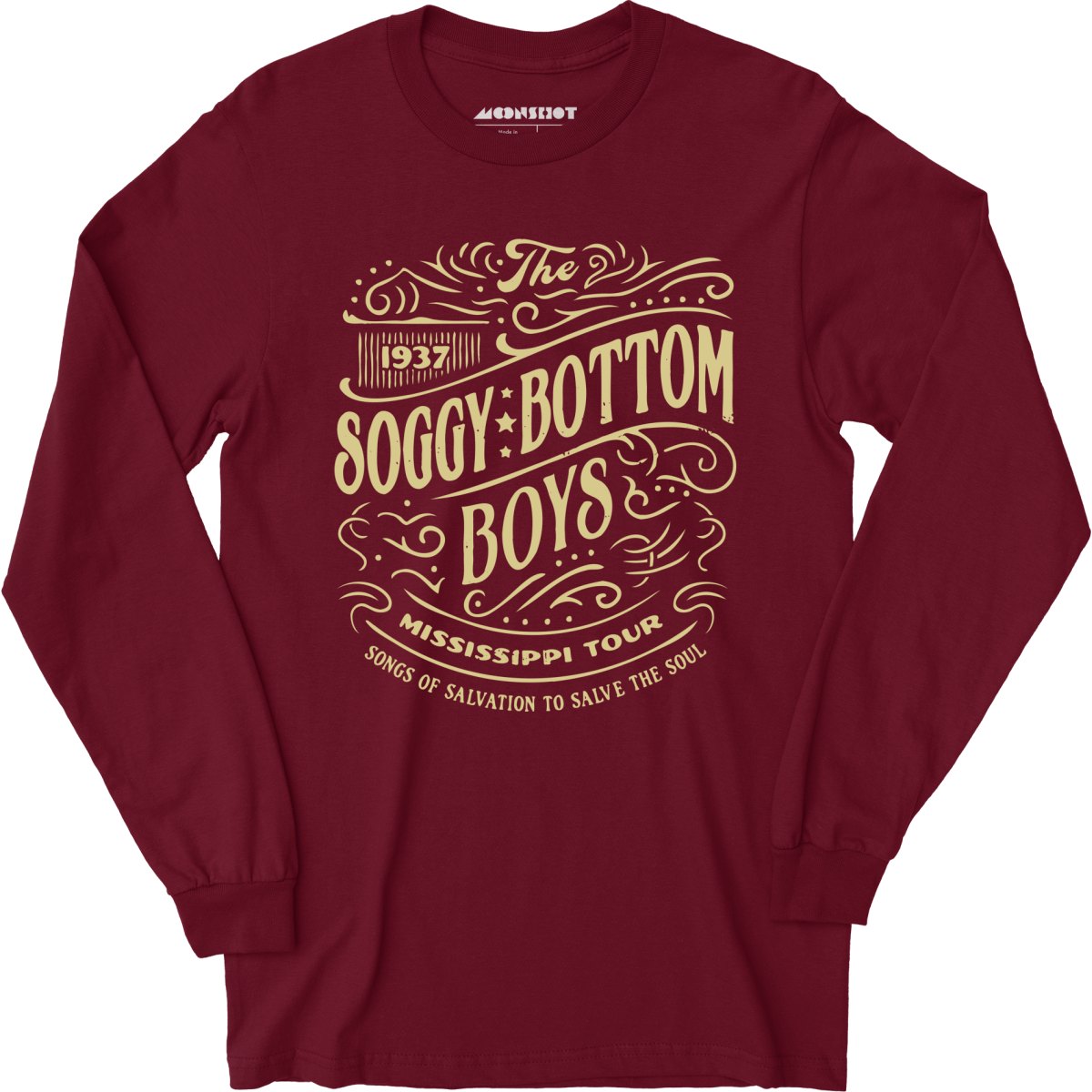 Soggy Bottom Boys - 1937 Mississippi Tour - Long Sleeve T-Shirt