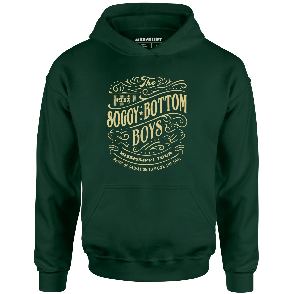 Soggy Bottom Boys - 1937 Mississippi Tour - Unisex Hoodie