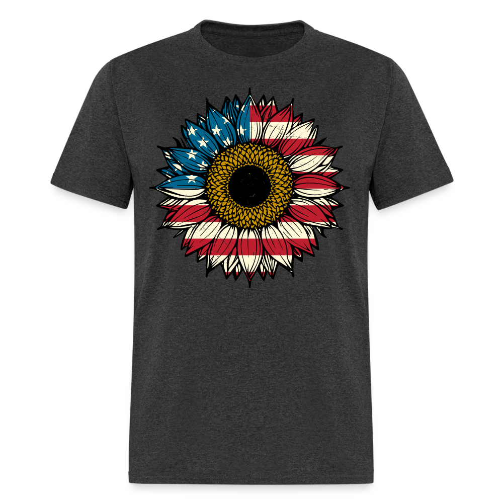 American Sun Flower T Shirt