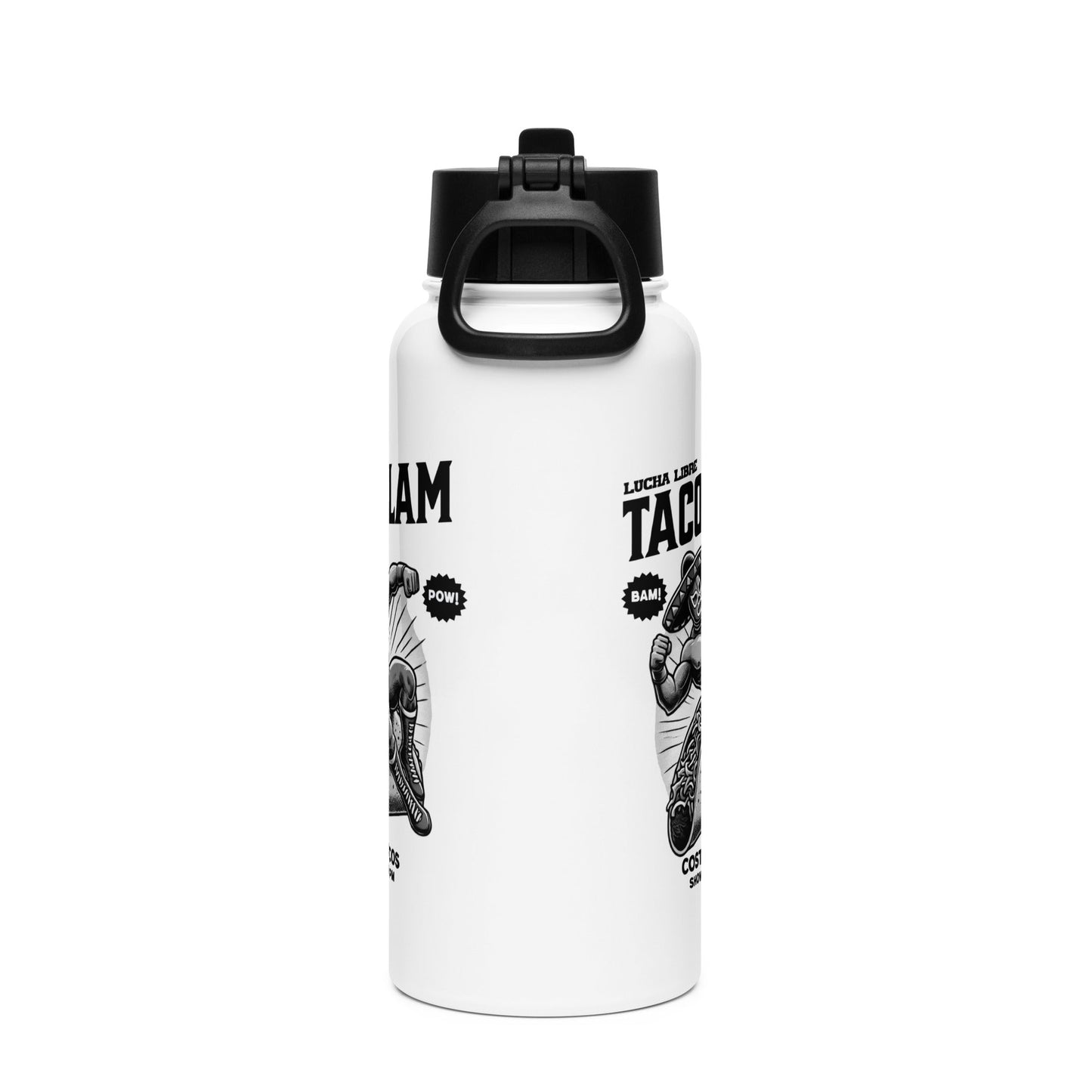 Lucha Libre Taco Slam Stainless Steel Water Bottle