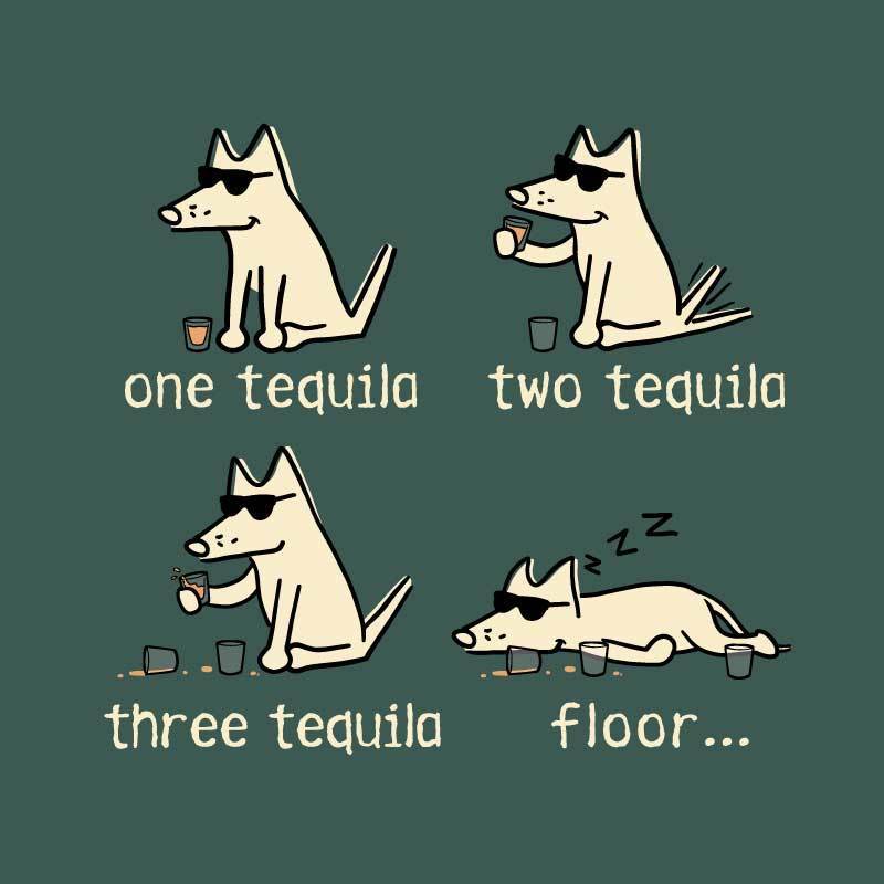 One Tequila, Two Tequila, Three Tequila, Floor - Classic Tee