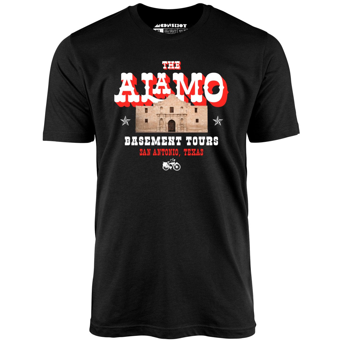 The Alamo Basement Tours - Unisex T-Shirt