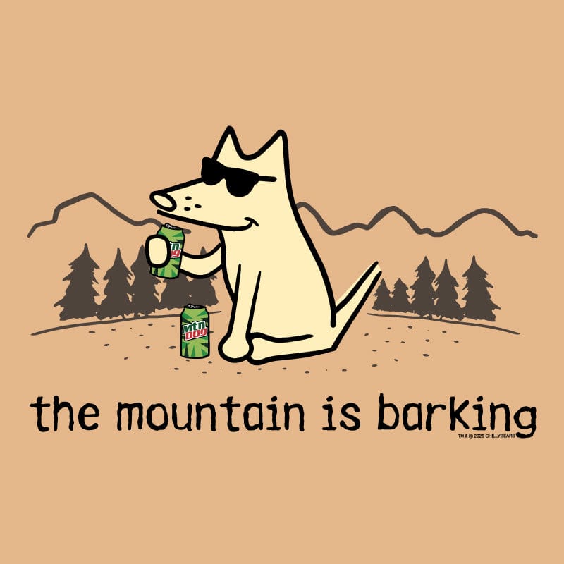 The Mountain is Barking - Classic Long-Sleeve T-Shirt