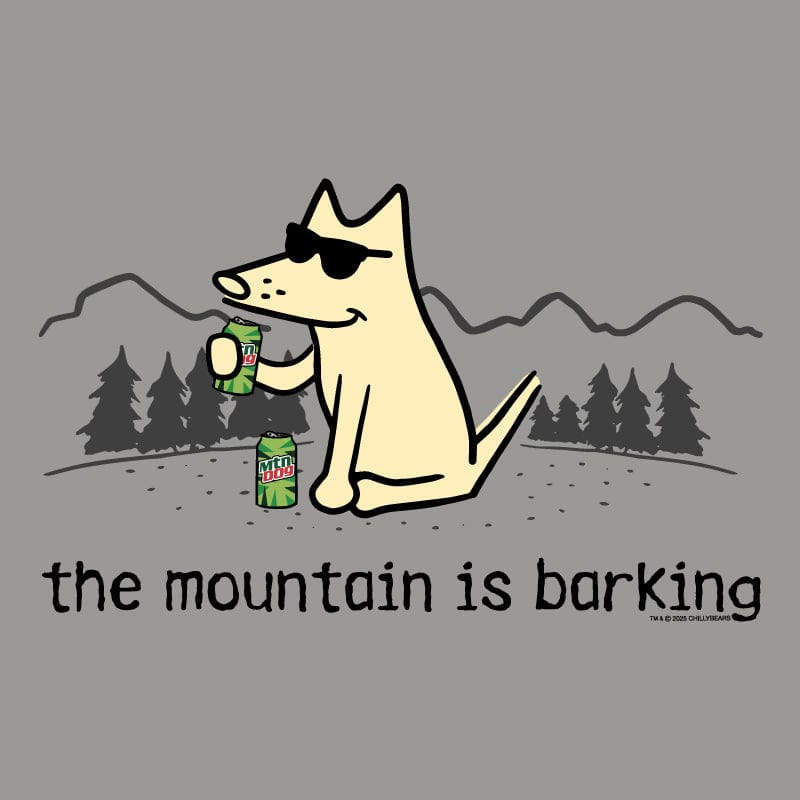 The Mountain is Barking - Classic Long-Sleeve T-Shirt