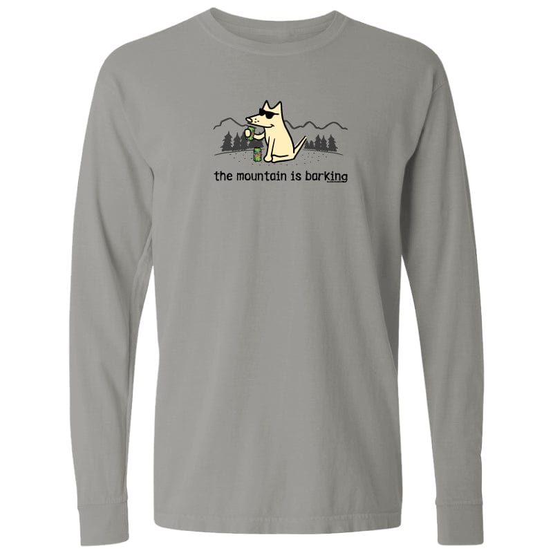 The Mountain is Barking - Classic Long-Sleeve T-Shirt