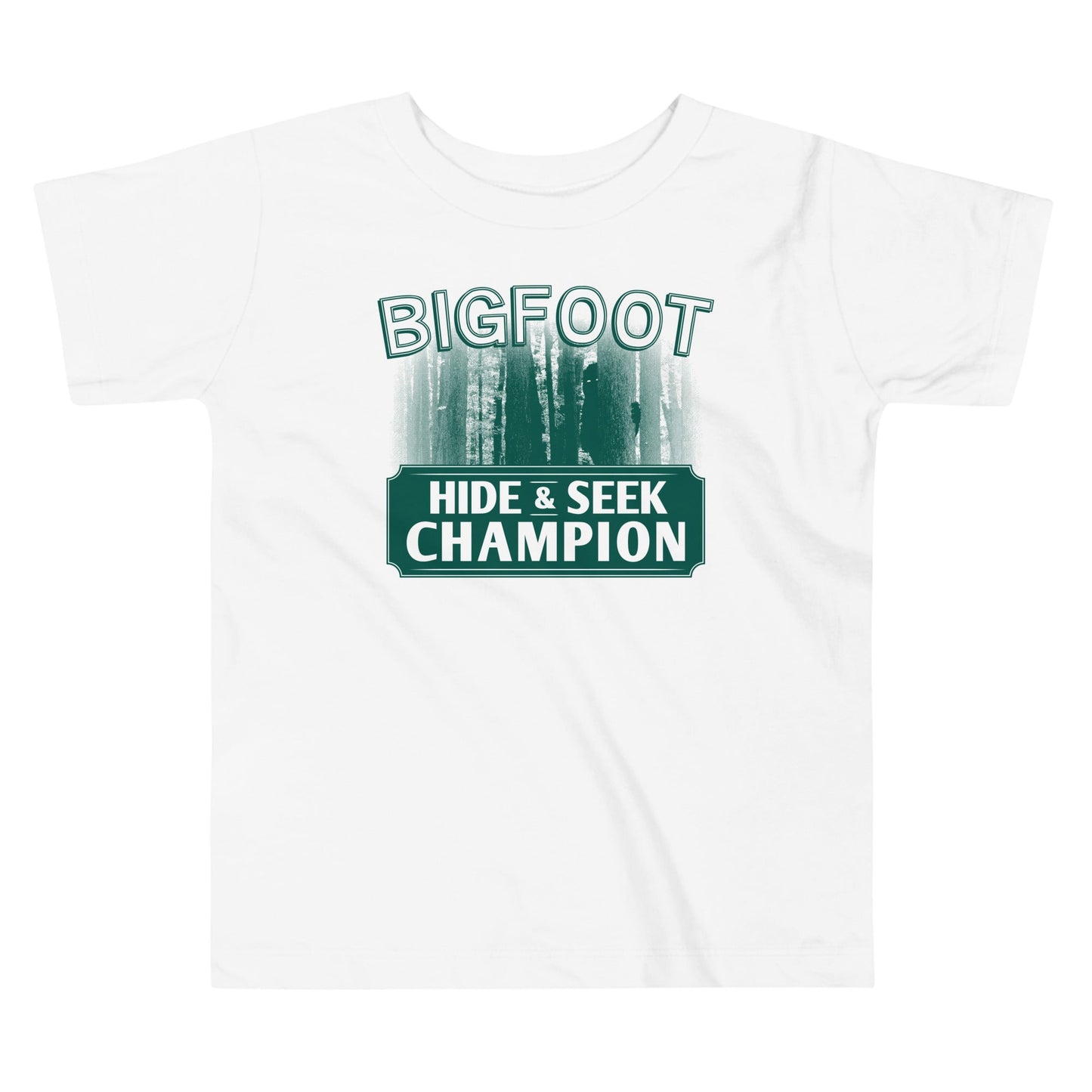 Bigfoot Hide And Seek Champion Kid's Toddler Tee