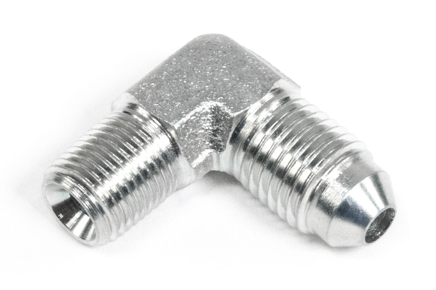 1/8" to 4AN 90° Steel Fitting