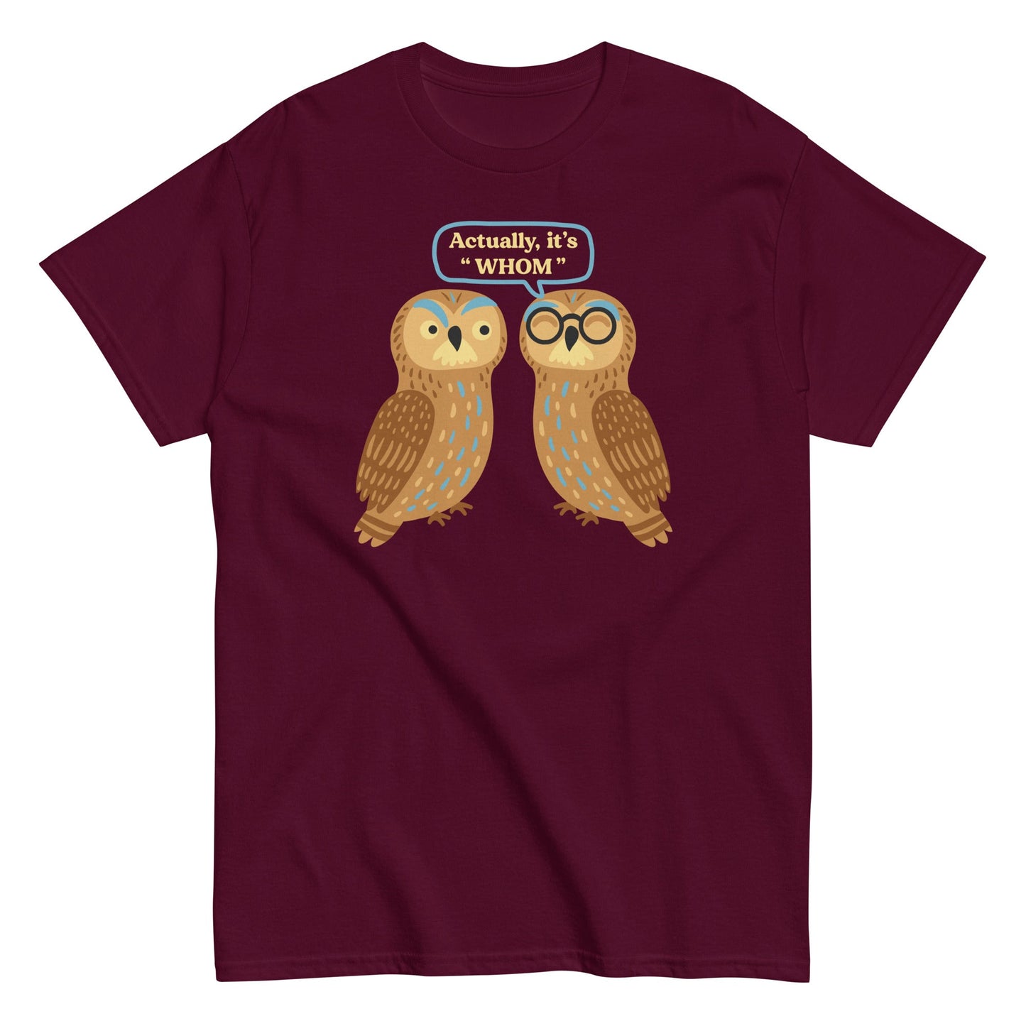 Actually, It's Whom Men's Classic Tee
