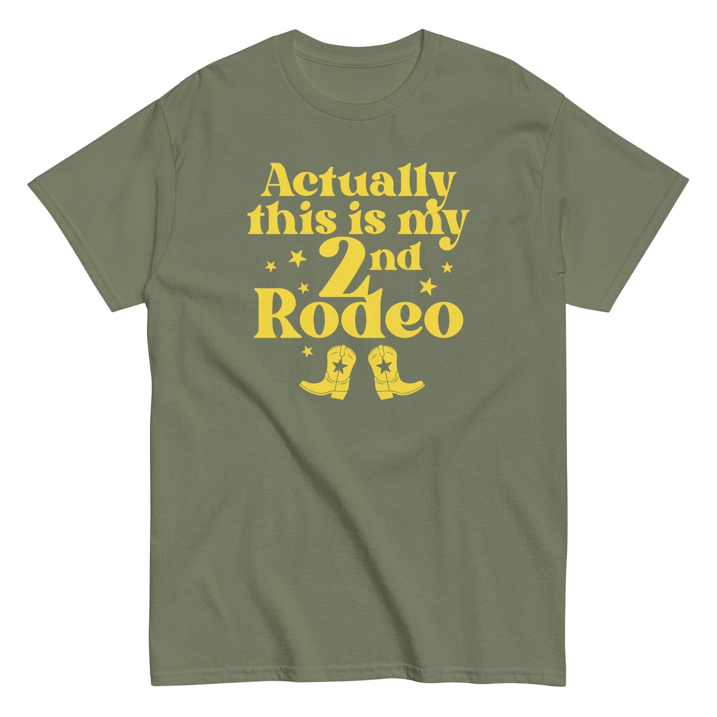 Actually This Is My 2nd Rodeo Men's Classic Tee
