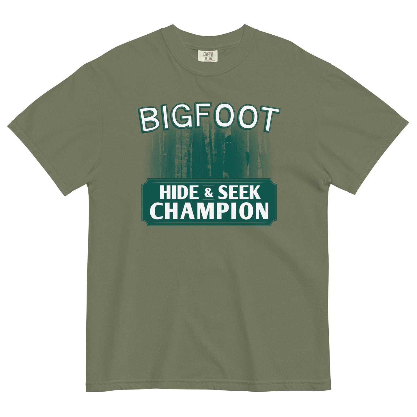 Bigfoot Hide And Seek Champion Men's Relaxed Fit Tee