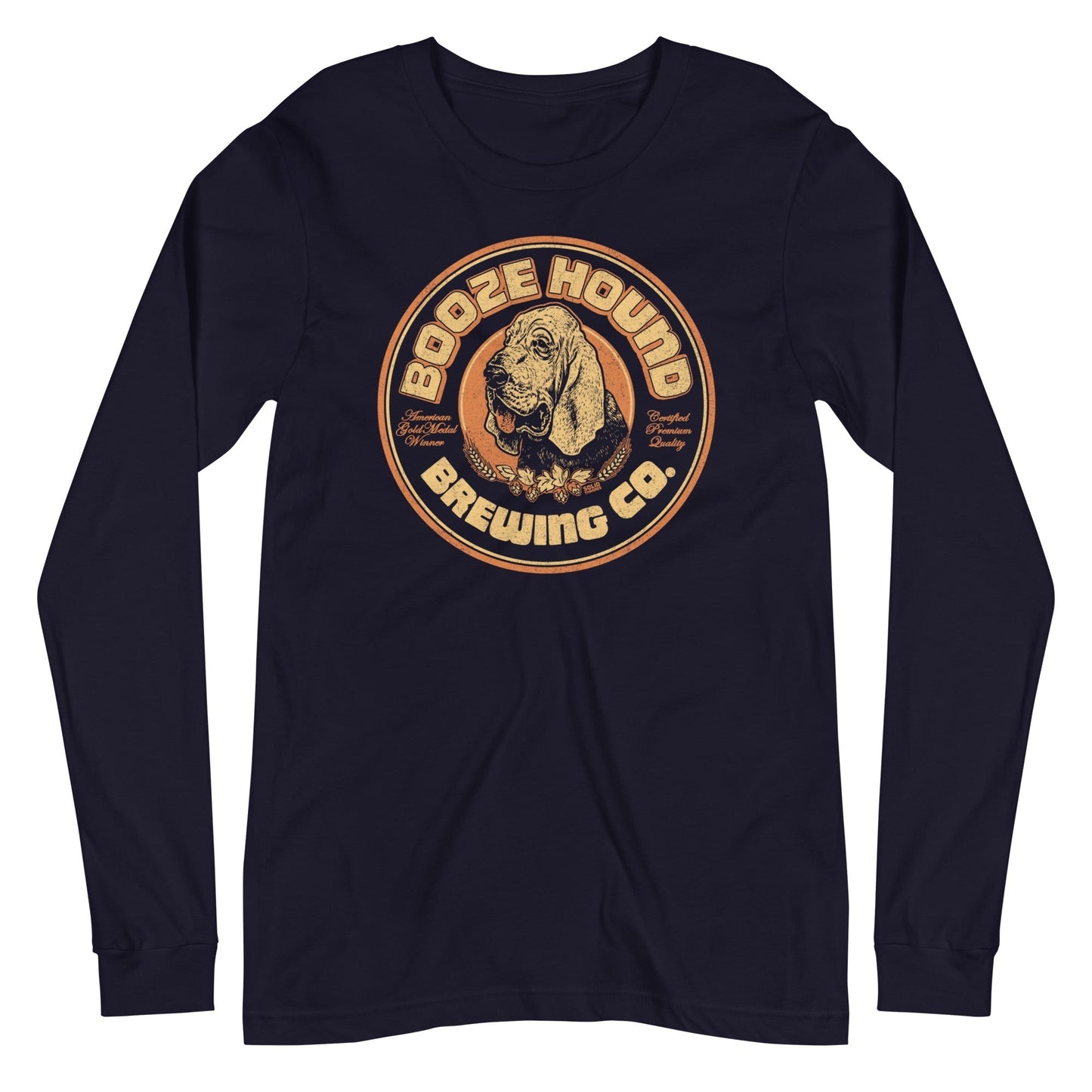 Unisex Boozehound Brewing Co. Long Sleeve T-Shirt