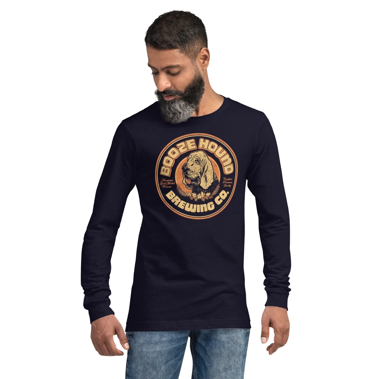 Unisex Boozehound Brewing Co. Long Sleeve T-Shirt