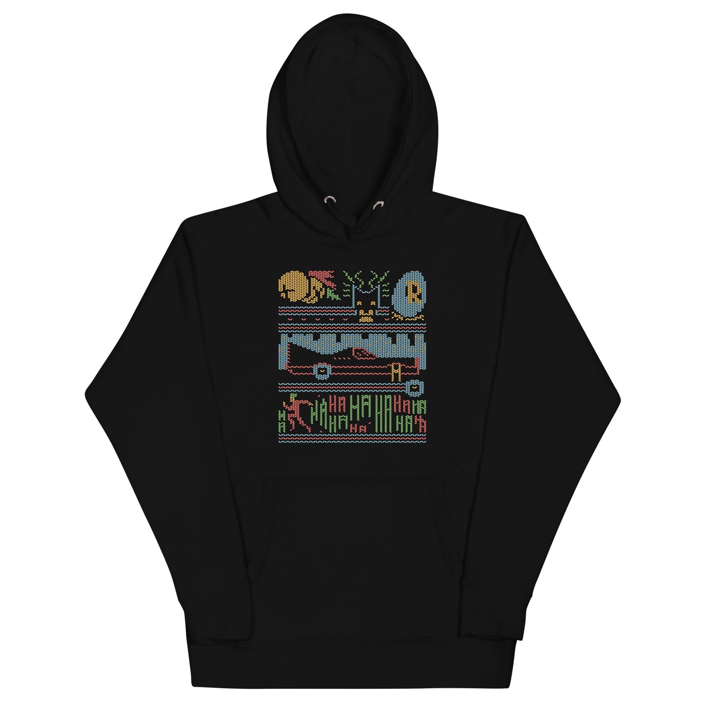 Bat Christmas Sweater Unisex Hoodie
